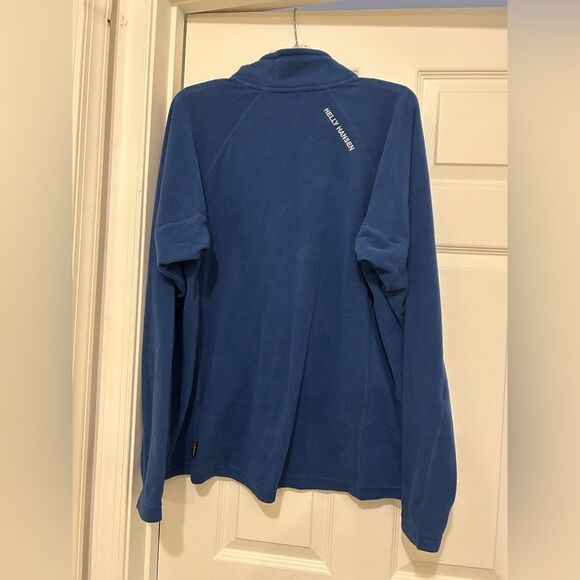 Helly Hansen Blue Half Zip mens Fleece Pullover Size XL - Picture 3 of 9
